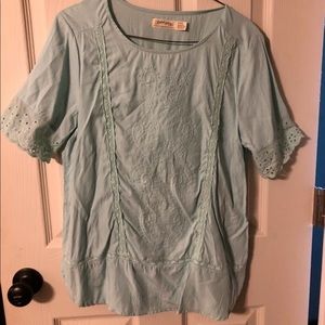 Faded Glory linen top